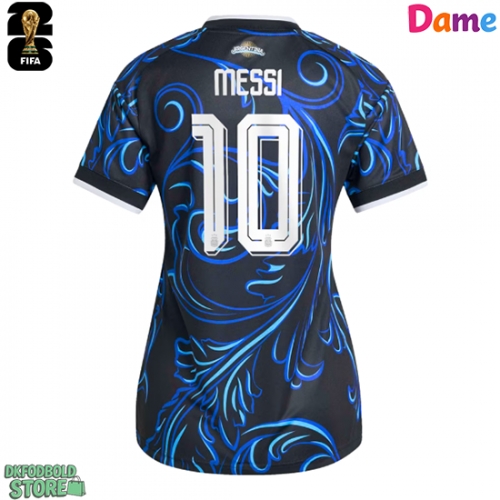 Argentina Lionel Messi #10 Replika Udebanetrøje Dame VM 2026 Kortærmet